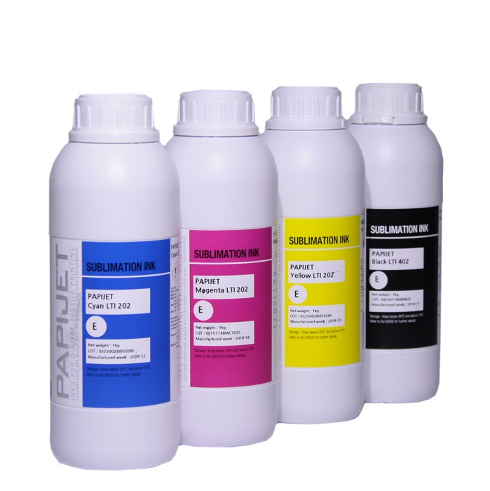 dosublimacji.pl - Tusz do sublimacji PAPIJET LTI Komplet 4 x 100 ml CMYK
